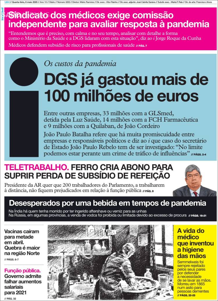 Portada de I - informação (Portugal)