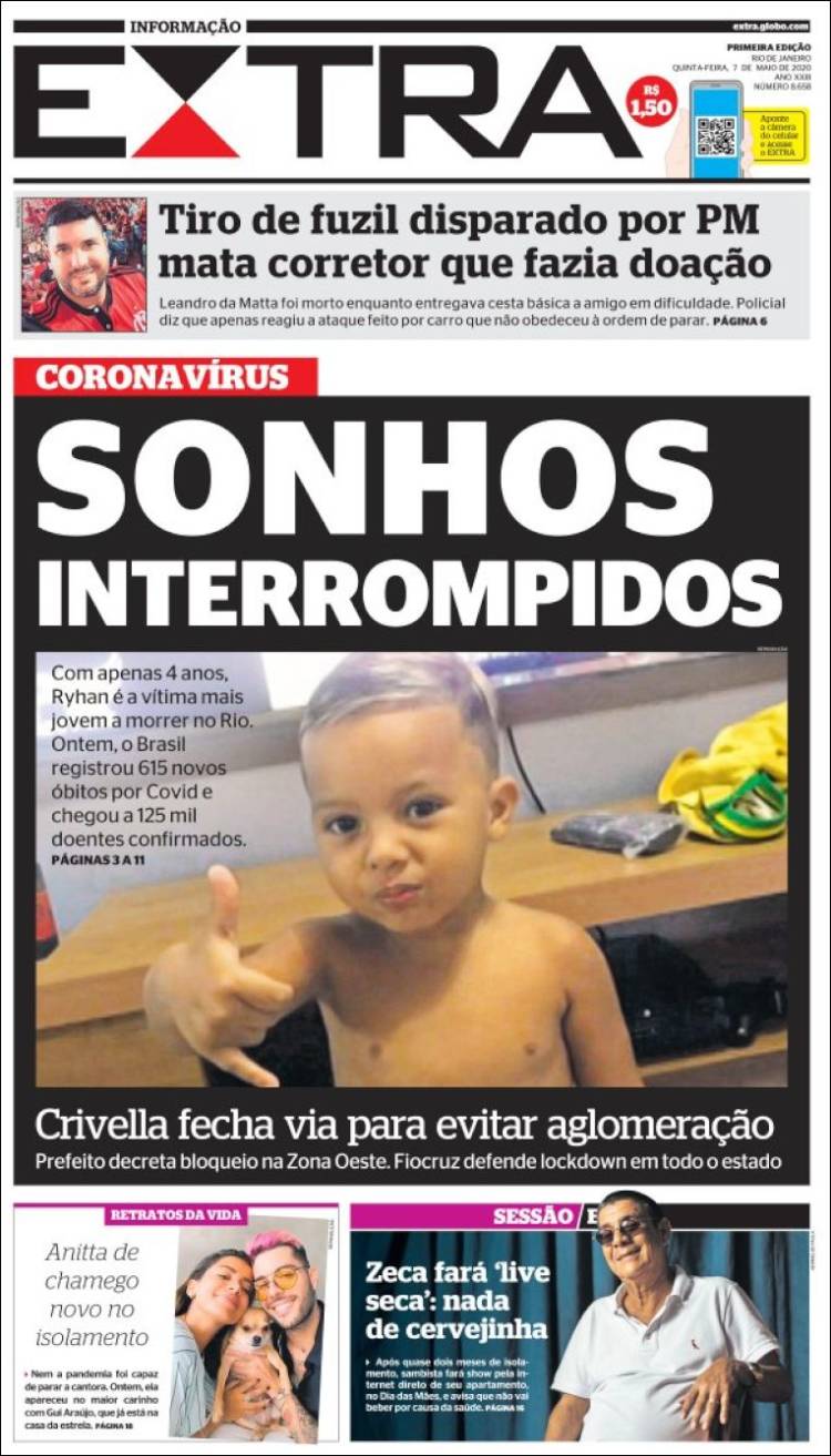 Portada de Extra (Brasil)