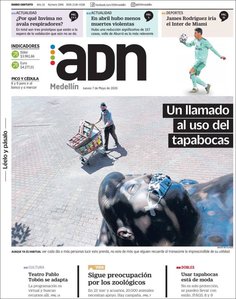 Portada de ADN - Medellín (Colombia)