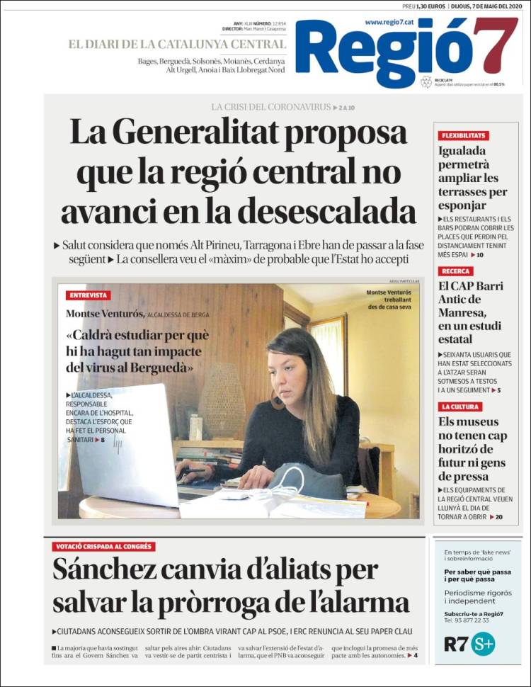 Portada de Regio7 (Spain)