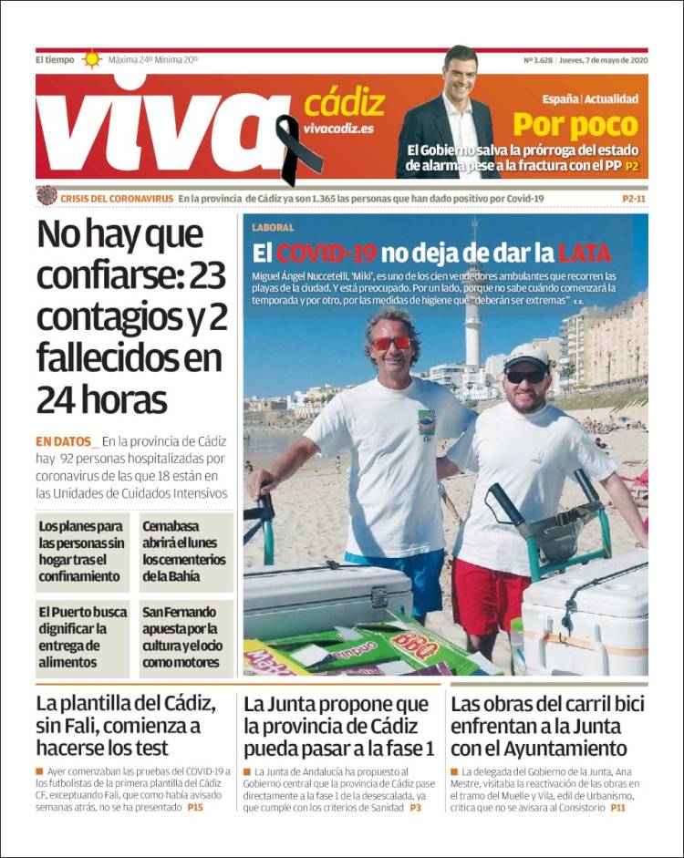 Portada de Viva Cadiz (Spain)