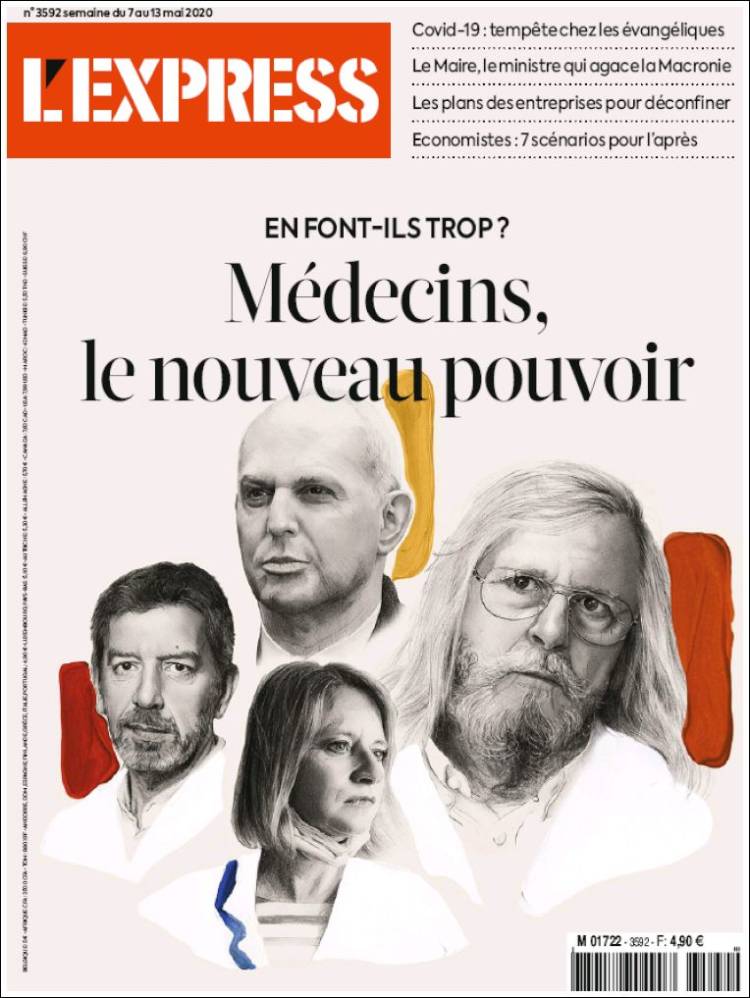 Portada de L'Express (Francia)