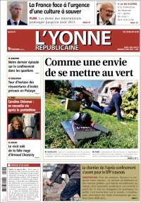 Portada de L'Yonne-Républicaine (Francia)