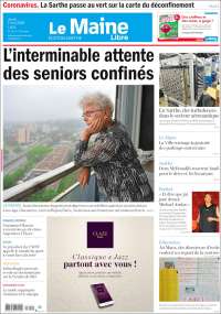 Portada de Le Maine Libre (Francia)