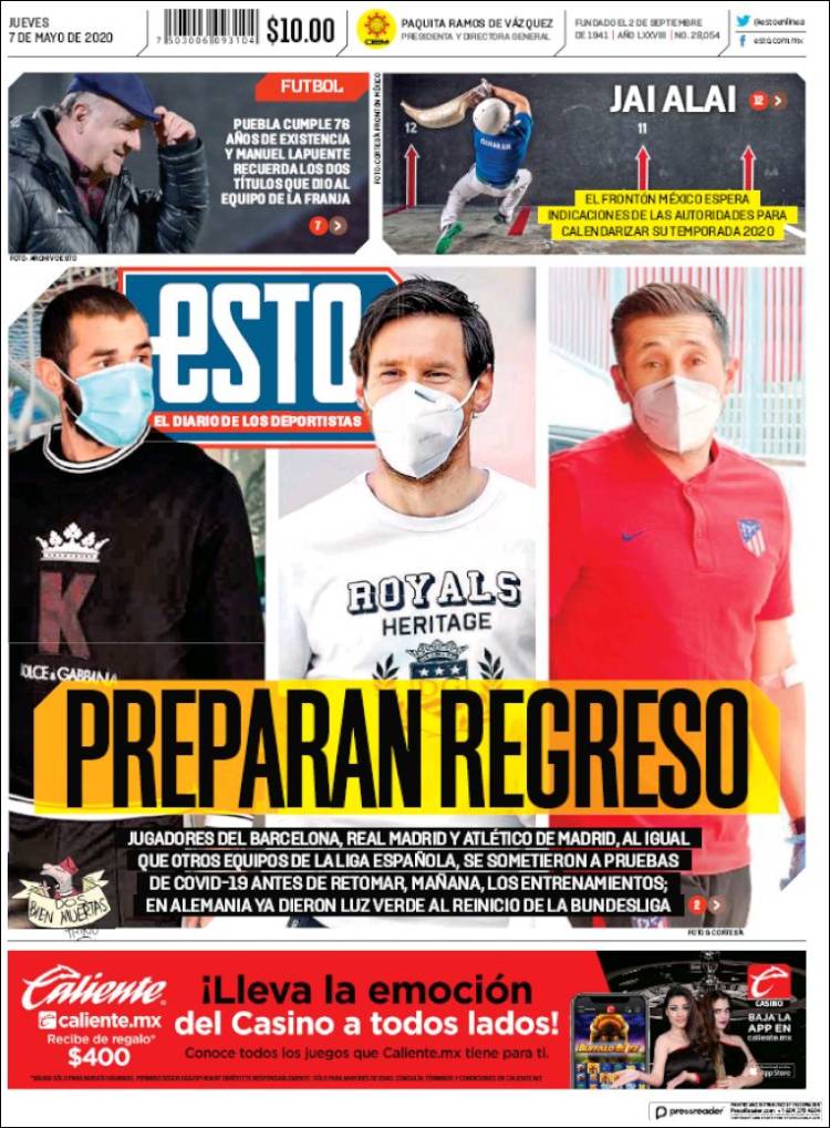 Portada de Esto (México)