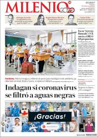 Portada de Milenio (México)