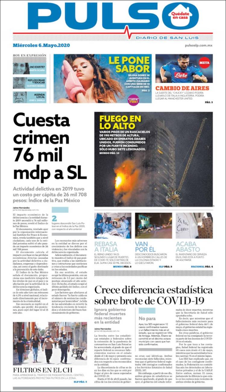 Portada de Pulso (México)
