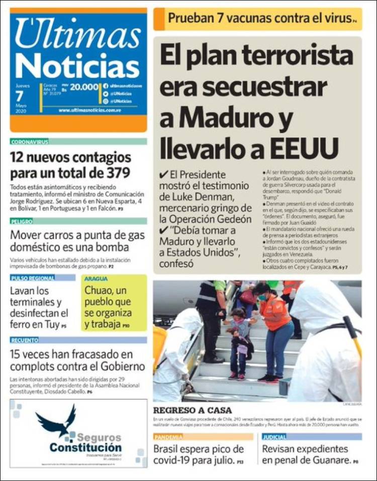 Portada de Lider en deportes (Venezuela)