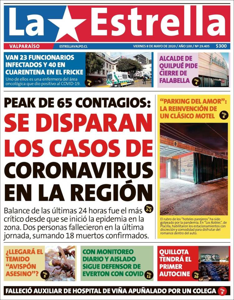 Portada de Estrella de Valparaiso (Chile)
