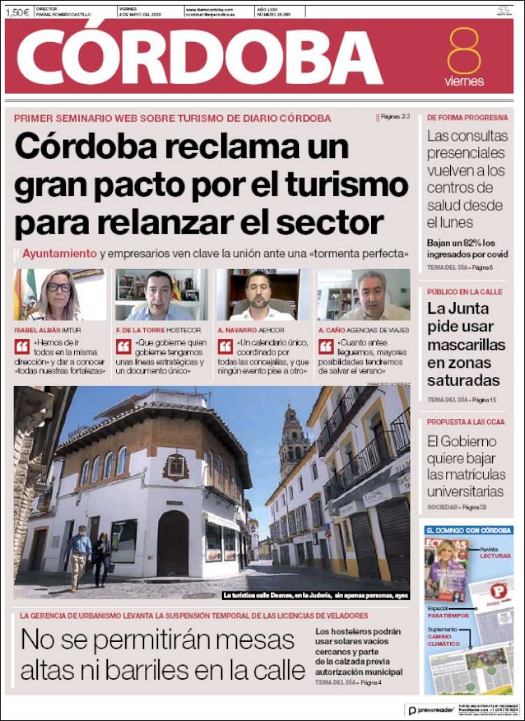 Portada de Diario de Córdoba (Espa&ntilde;a)