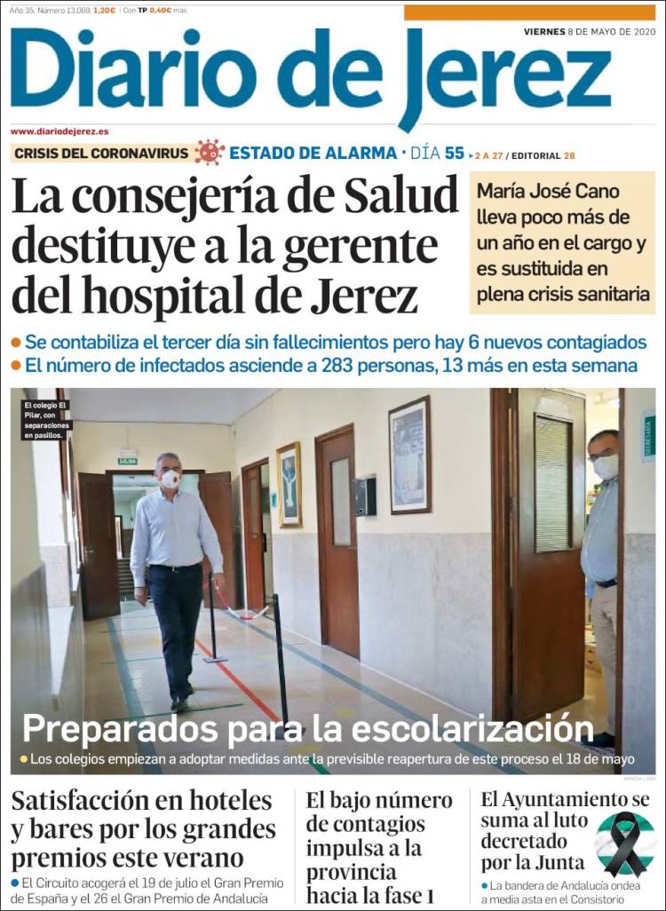 Portada de Diario de Jerez (Espa&ntilde;a)