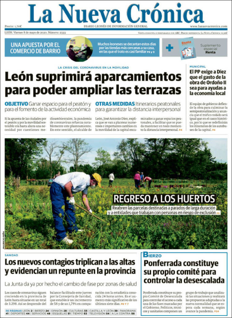 Portada de La Nueva Crónica (Espa&ntilde;a)