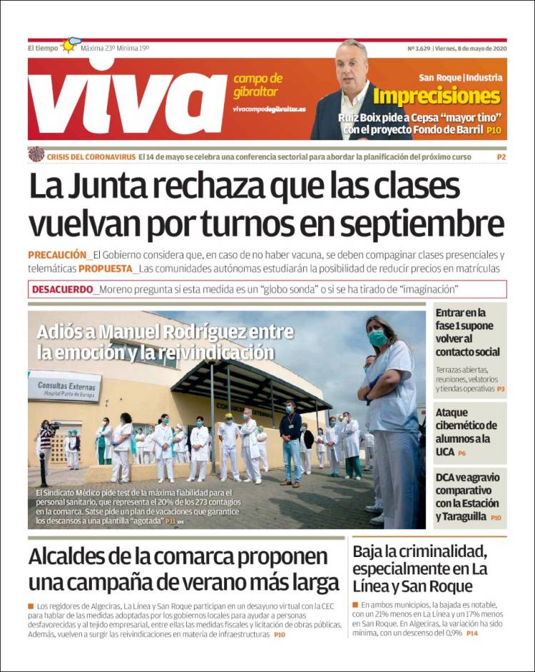 Portada de Viva Campo de Gibraltar (Espa&ntilde;a)