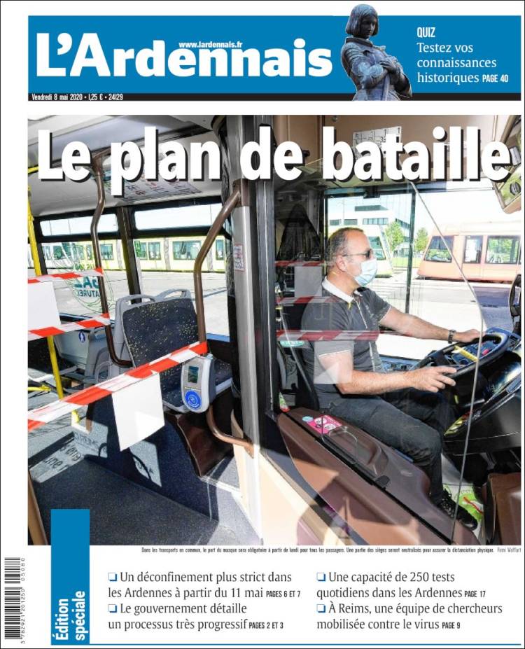 Portada de L'Ardenais (Francia)