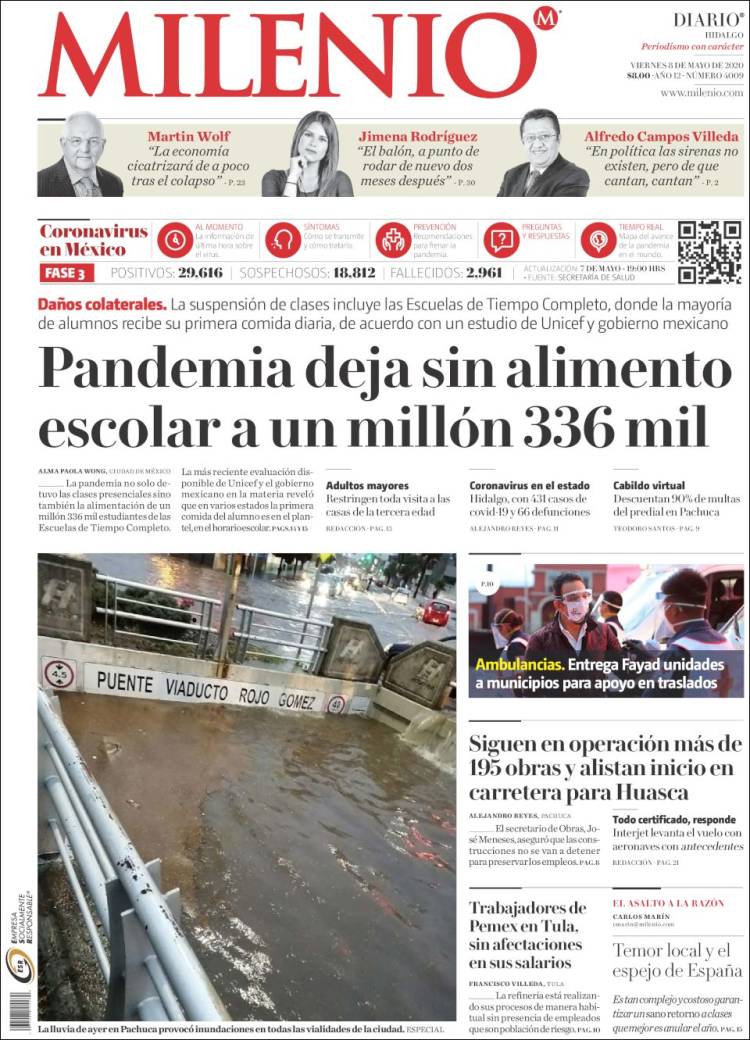 Portada de Milenio de Hidalgo (México)