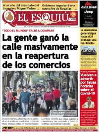 Portada de El Esquiu (Argentina)