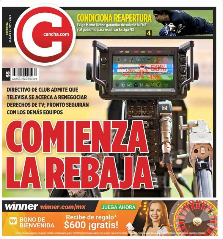 Portada de Cancha (M&eacute;xico)