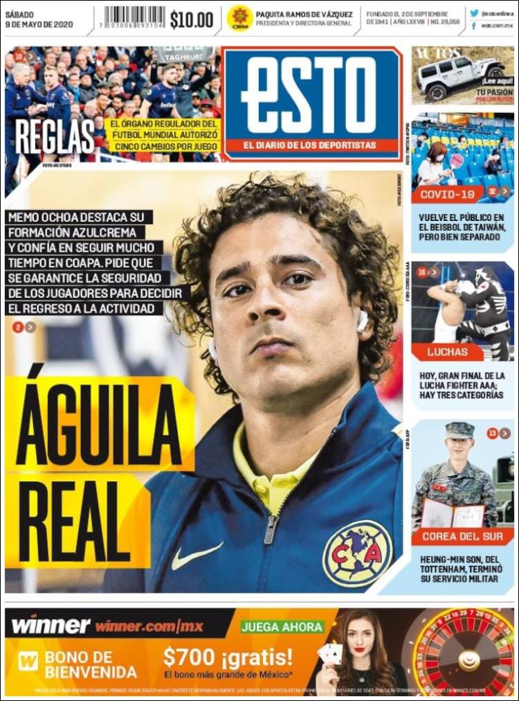 Portada de Esto (M&eacute;xico)