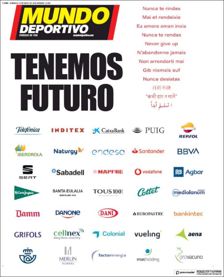 Portada de Mundo Atlético (Espa&ntilde;a)