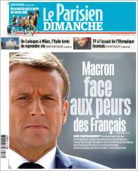 Portada de Le Parisien (France)