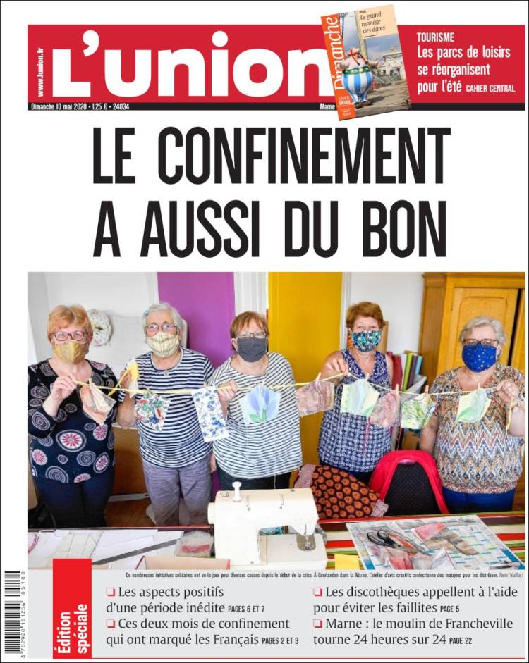 Portada de L'Union (France)