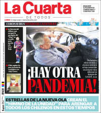 Portada de La Cuarta (Chile)