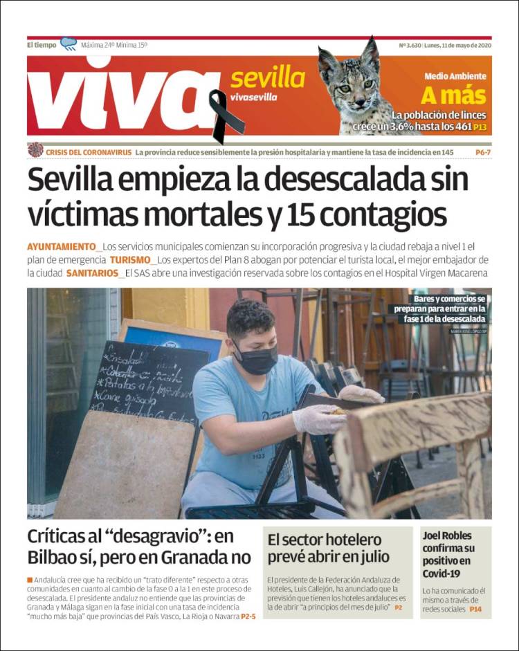 Portada de Viva Sevilla (España)