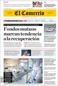 Portada de El Comercio (Perú)