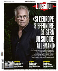 Portada de Libération (Francia)