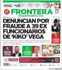 Portada de Frontera (México)