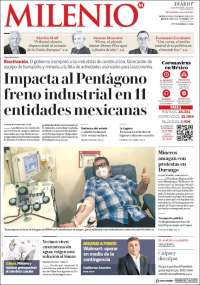 Portada de Milenio - Laguna (México)