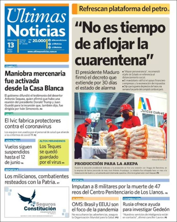 Portada de Lider en deportes (Venezuela)