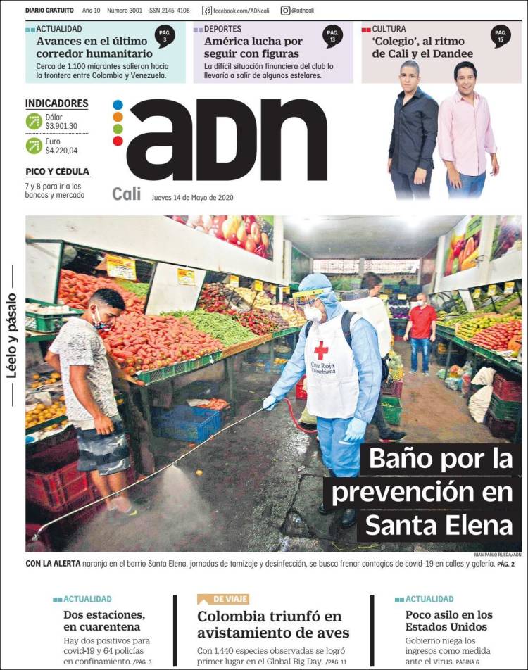 Portada de ADN - Cali (Colombia)