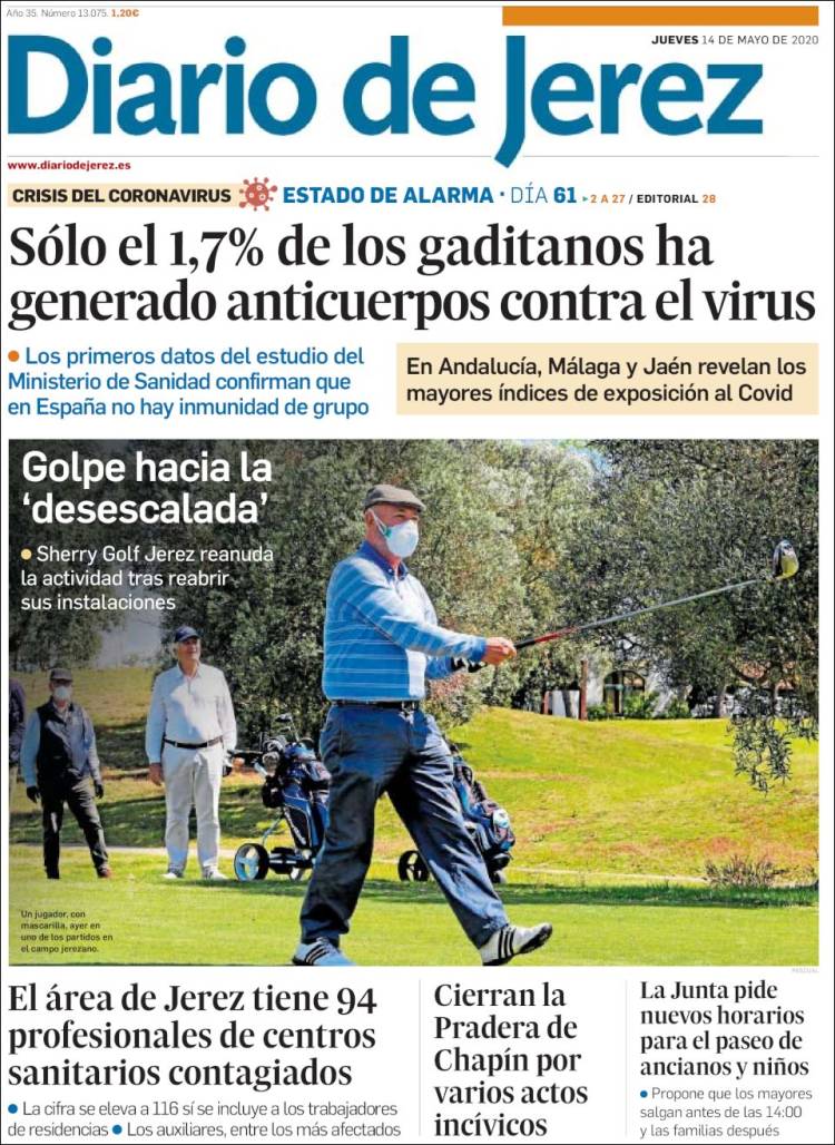 Portada de Diario de Jerez (Espa&ntilde;a)