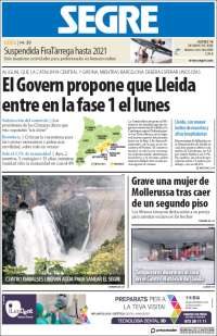 Portada de Segre  (España)