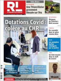 Portada de Le Republicain Lorrain (Francia)