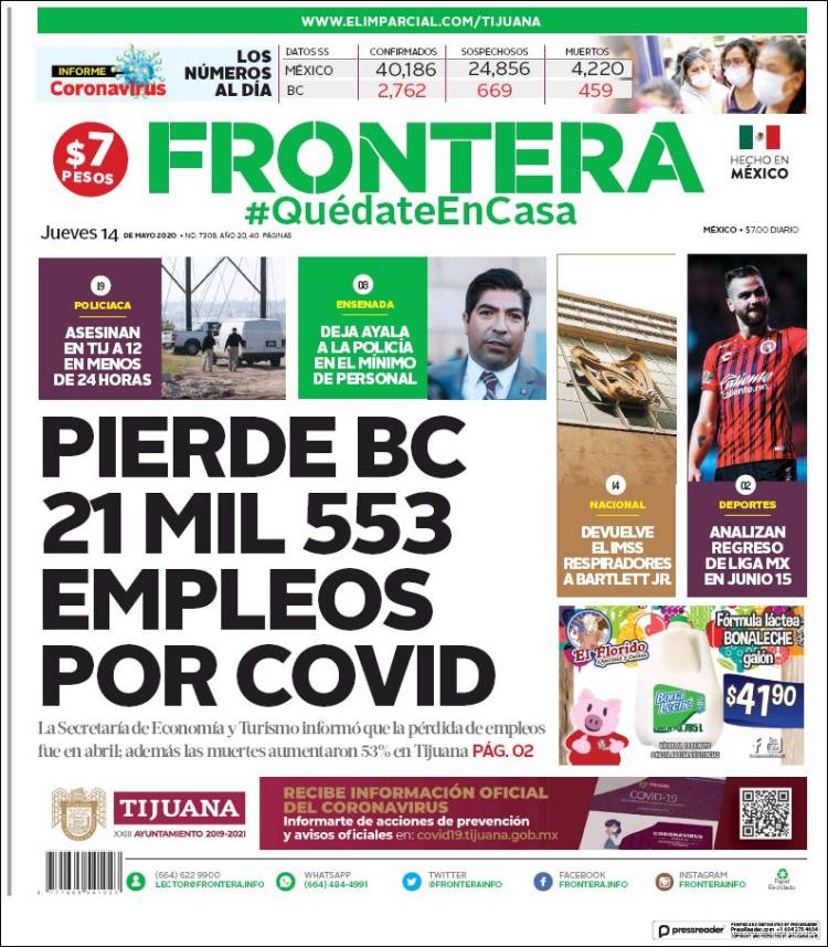 Portada de Frontera (Mexico)