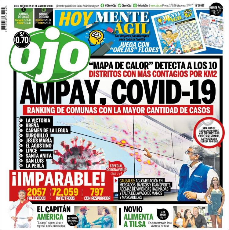 Portada de Ojo (Per&uacute;)