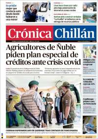 Portada de Crónica Chillán (Chile)