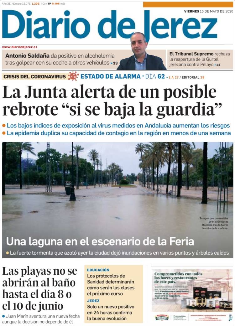 Portada de Diario de Jerez (Espa&ntilde;a)