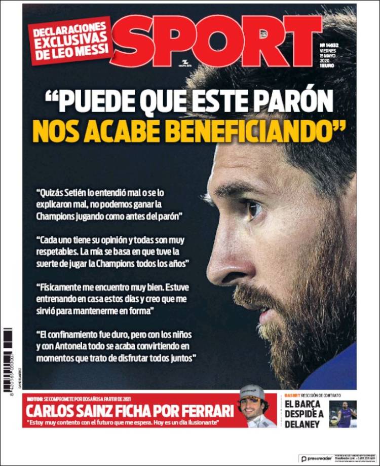 Portada de Sport (Espa&ntilde;a)