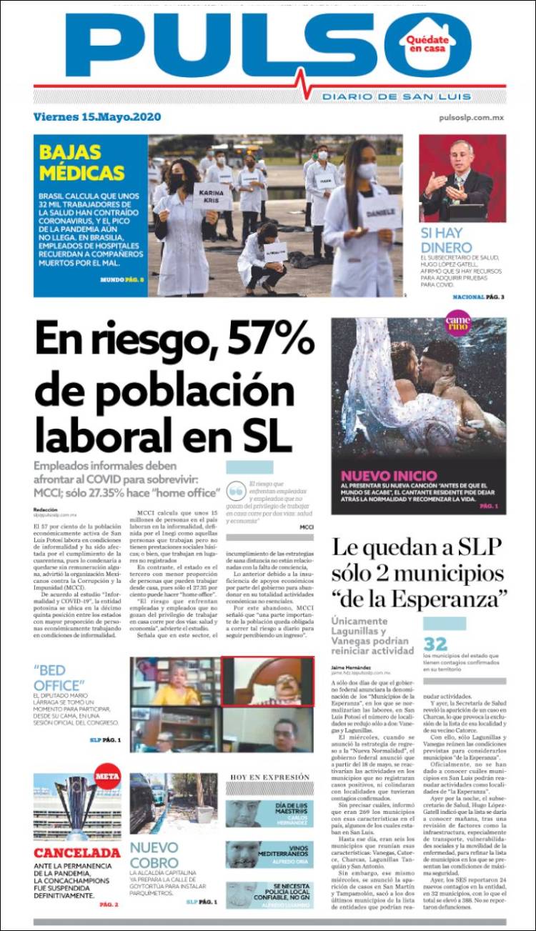 Portada de Pulso (México)