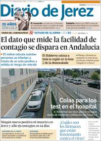 Portada de Diario de Jerez (Espa&ntilde;a)