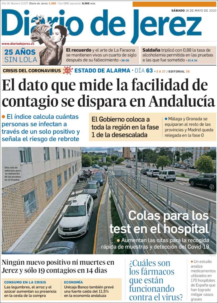 Portada de Diario de Jerez (Espa&ntilde;a)