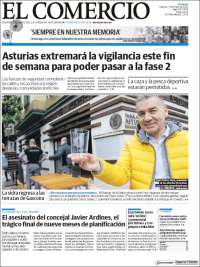 Portada de El Comercio (Espa&ntilde;a)