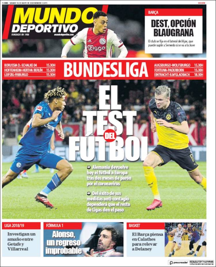 Portada de Mundo Atlético (Espa&ntilde;a)