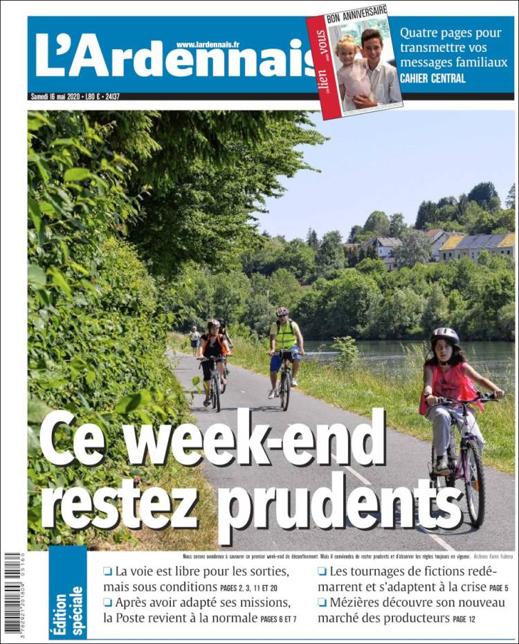 Portada de L'Ardenais (Francia)