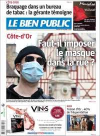 Portada de Le Bien Public (Francia)