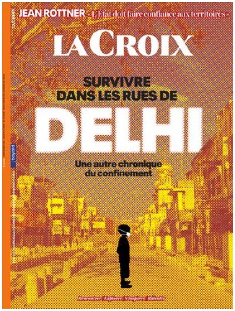 Portada de La Croix (Francia)