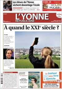 Portada de L'Yonne-Républicaine (Francia)